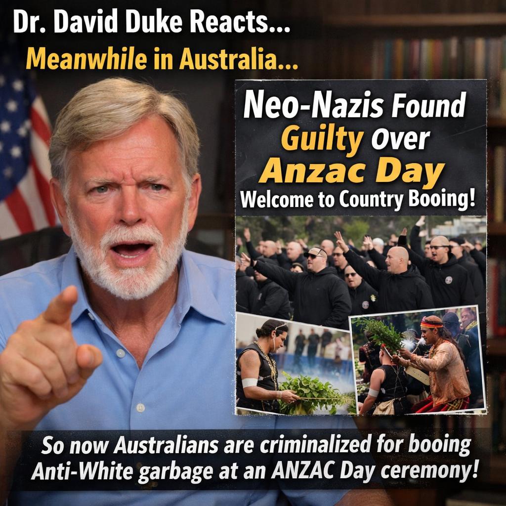 Dr David duke reacts, meanwhile in Australia  Neo-Nazis found gu Blank Meme Template