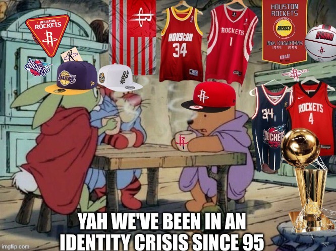 Houston Rockets meme | image tagged in houston,rockets,nba,nba memes,sports,identity theft | made w/ Imgflip meme maker