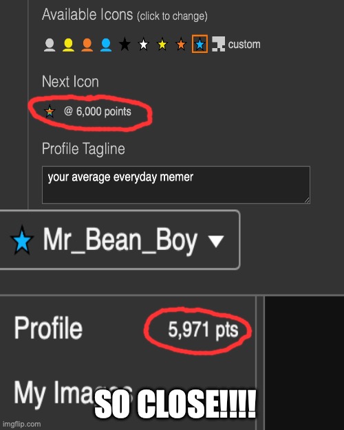 ik its not crazy but im still excited | so close!!!! | image tagged in image tags | made w/ Imgflip meme maker