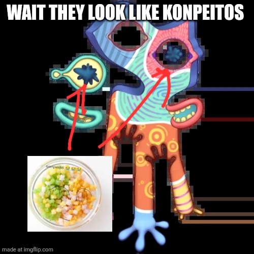 coincidence?I think NOT!1!1!!1 | Wait they look like konpeitos | image tagged in major illoost | made w/ Imgflip meme maker
