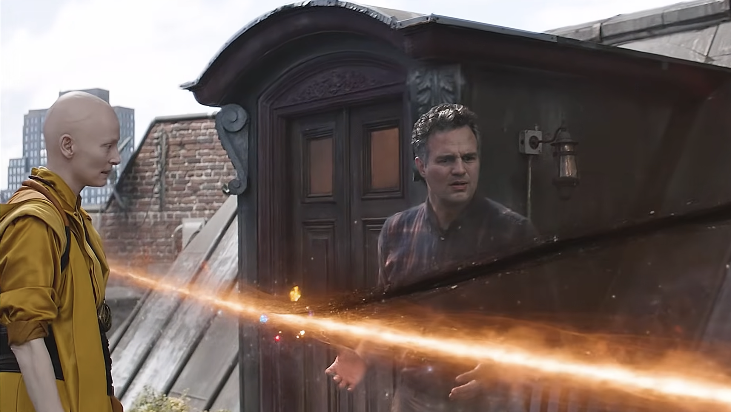 Ancient One and Hulk branches of reality Blank Meme Template