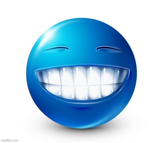 blue guy smile | image tagged in blue guy smile | made w/ Imgflip meme maker