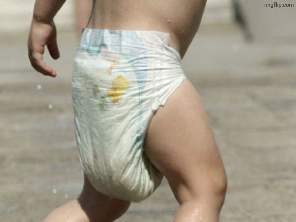 image tagged in diaper-loaded | made w/ Imgflip meme maker