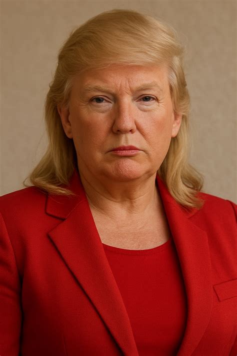 High Quality Donna Trump Blank Meme Template