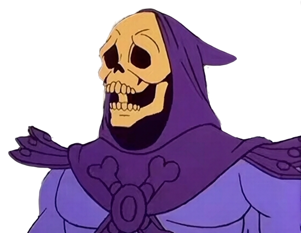 Shocked Skeletor Blank Meme Template