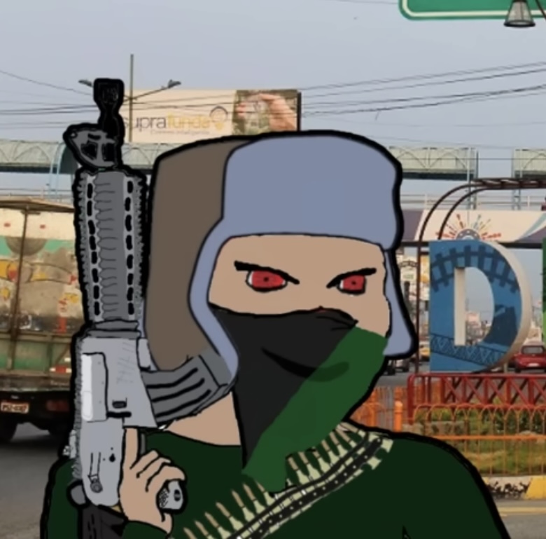 Wonak Gunman Blank Meme Template