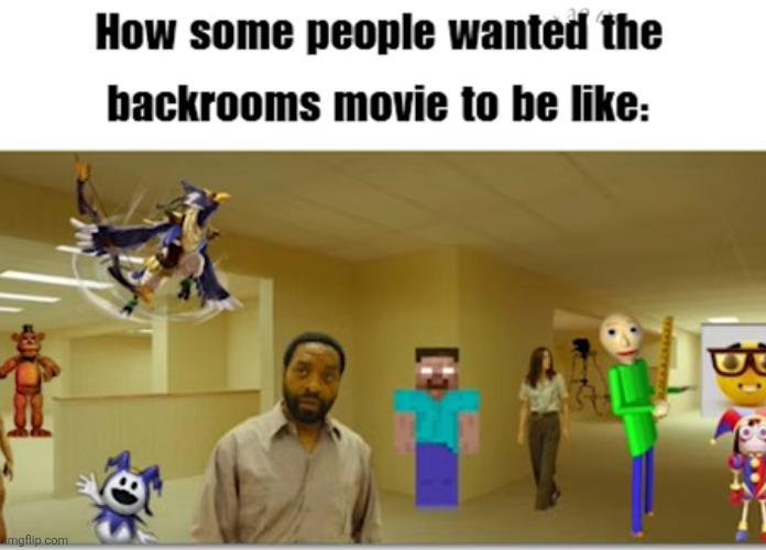 image tagged in the backrooms,backrooms,the backrooms movie,characters,random,cringe | made w/ Imgflip meme maker