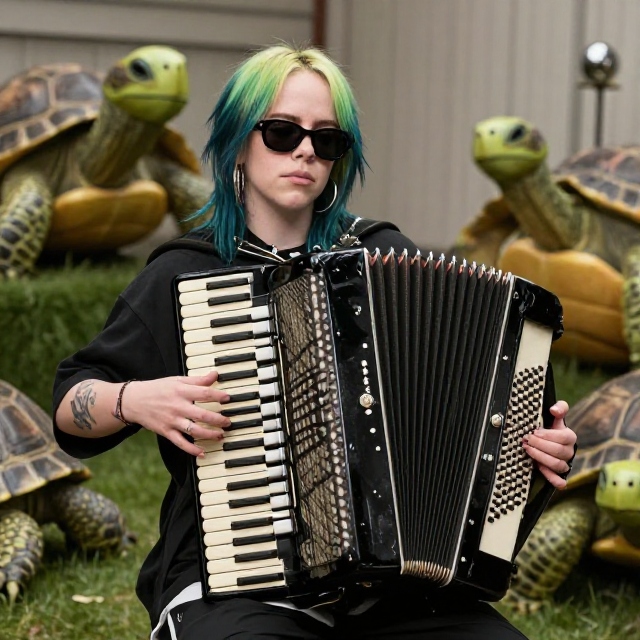Billie Eilish AI Generated Meme Blank Meme Template