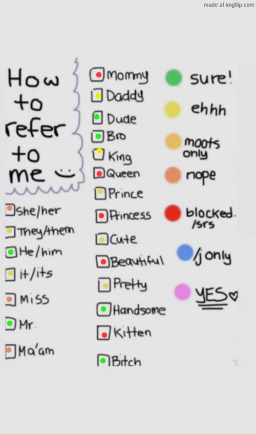 How to refer to me ig | image tagged in how to refer to me | made w/ Imgflip meme maker