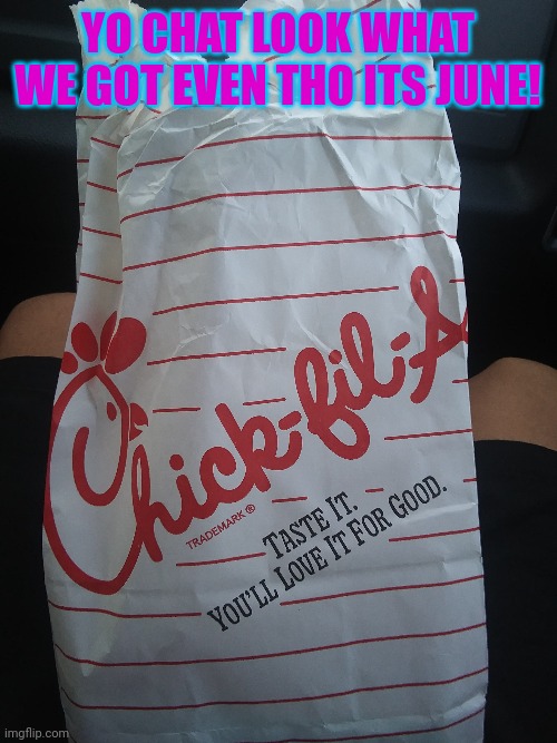 0n that streak | Yo chat look what we got even tho its June! | made w/ Imgflip meme maker