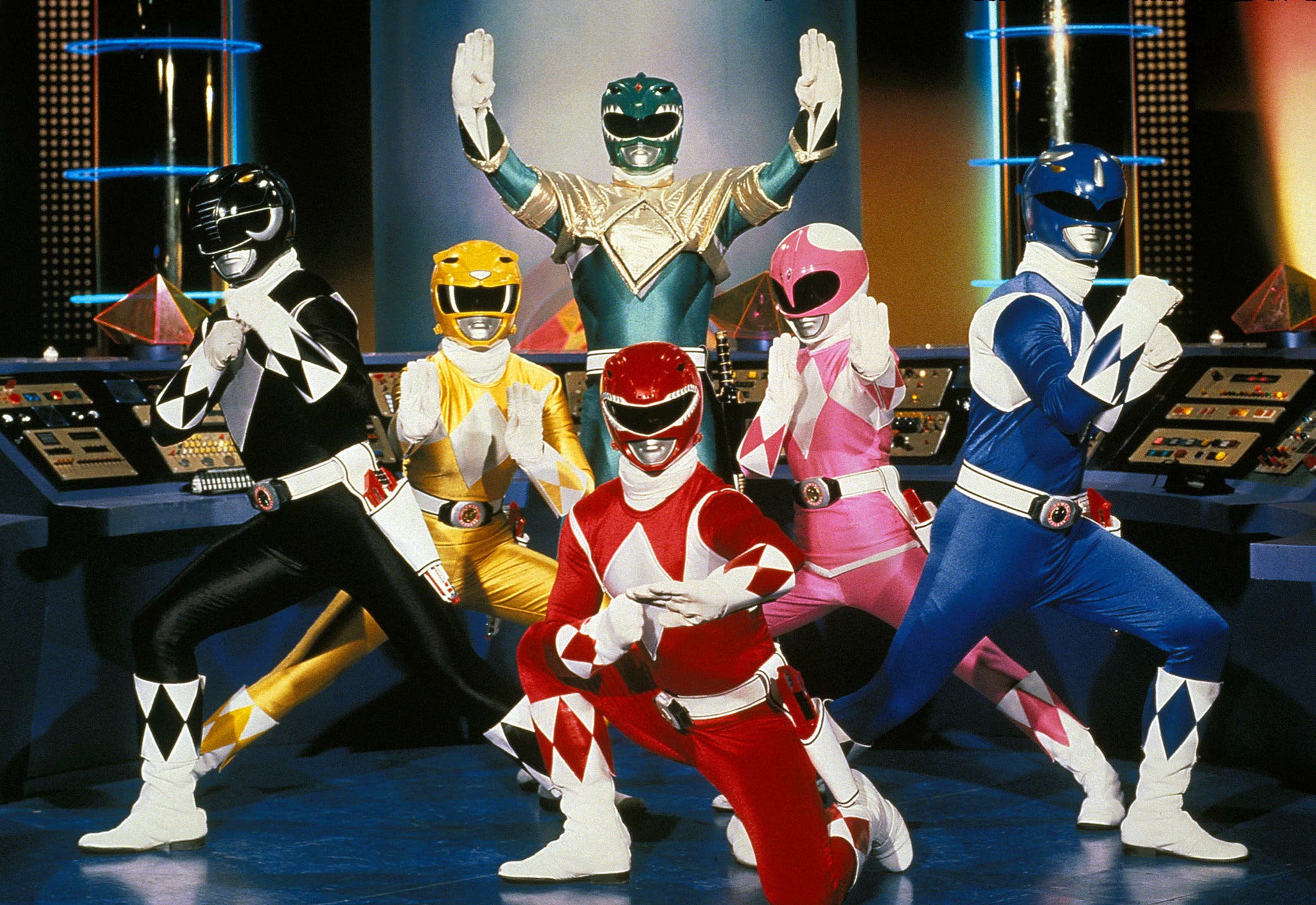 Mighty Morphin Power Rangers Blank Meme Template