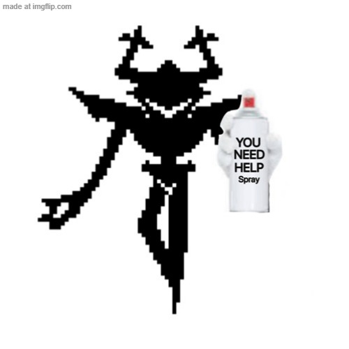 image tagged in you need help spray roaring knight | made w/ Imgflip meme maker