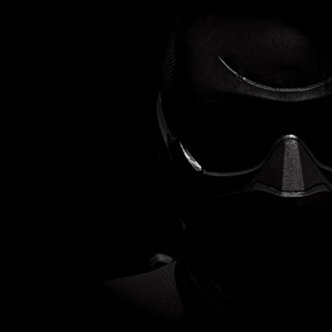 Black noir stare Blank Meme Template