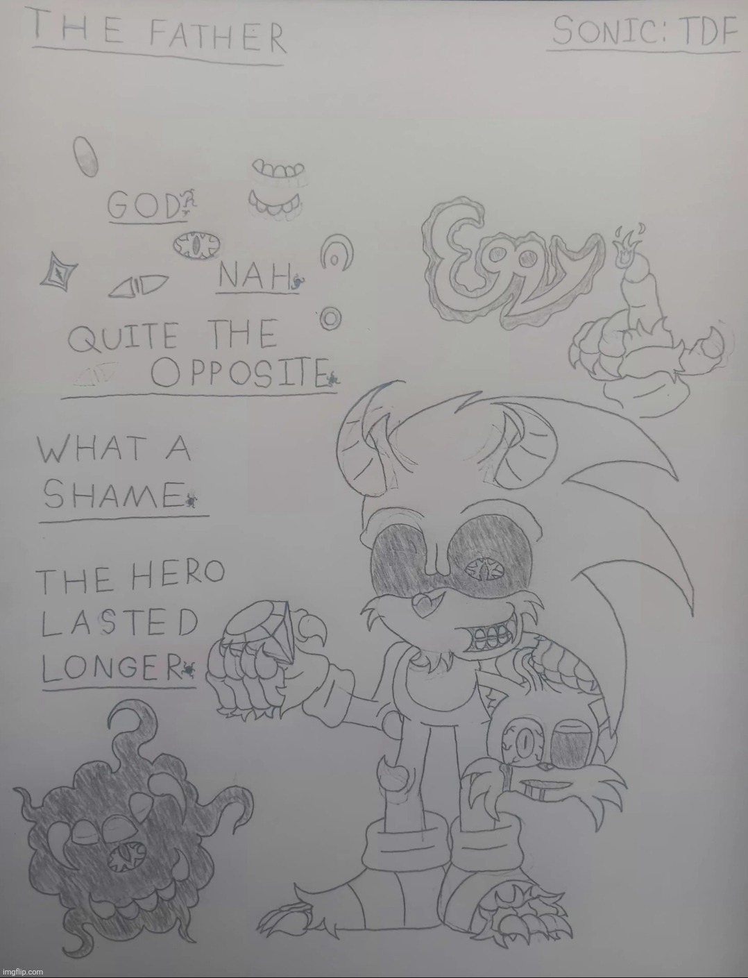 THE FATHER - SONIC AND THE DEVIL'S INFERNO - The Great Devil | image tagged in screenshot_20260605_212601_gallery jpg | made w/ Imgflip meme maker