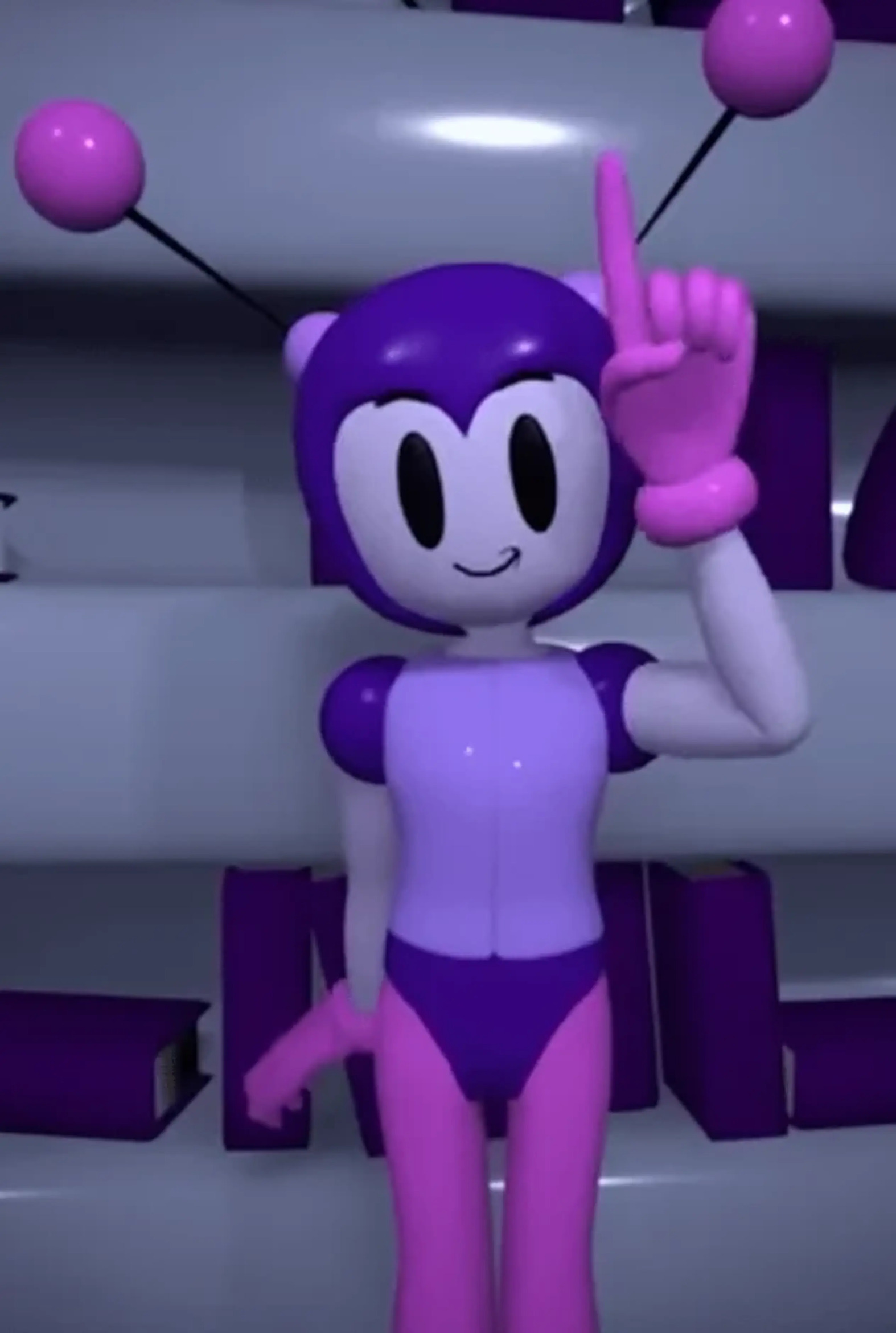 Nebula pointing up Blank Meme Template