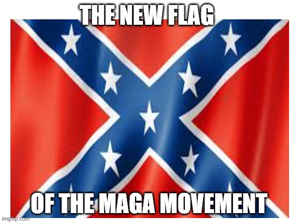 The new flag; of the maga movement | made w/ Imgflip meme maker