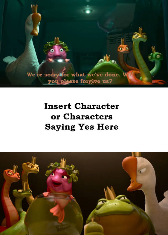 Who Forgive The Animal Council? Blank Meme Template