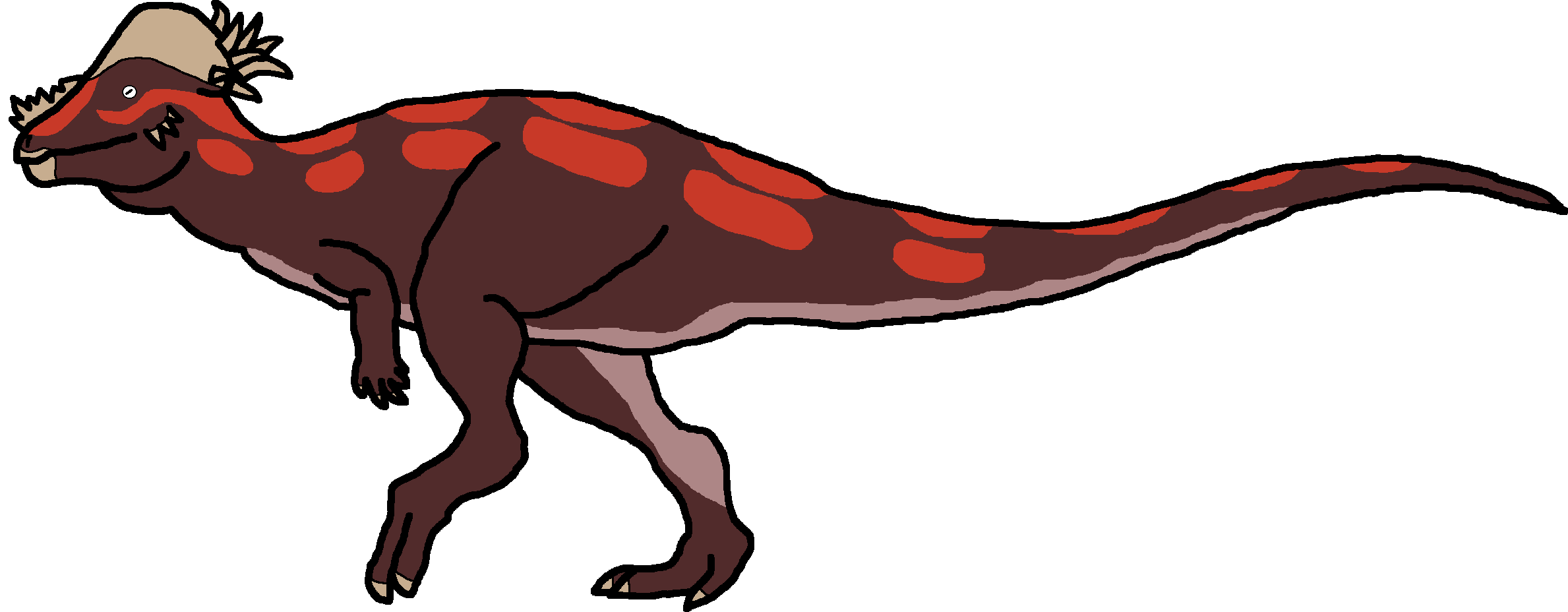 Male Pachycephalosaurus Variant B (Paleoverse + EOIverse) Blank Meme Template