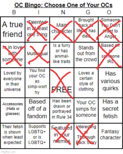 Check out my images comments sections, memechat me, or comment a question for details. | image tagged in sousuke kobayashi,oc bingo | made w/ Imgflip meme maker