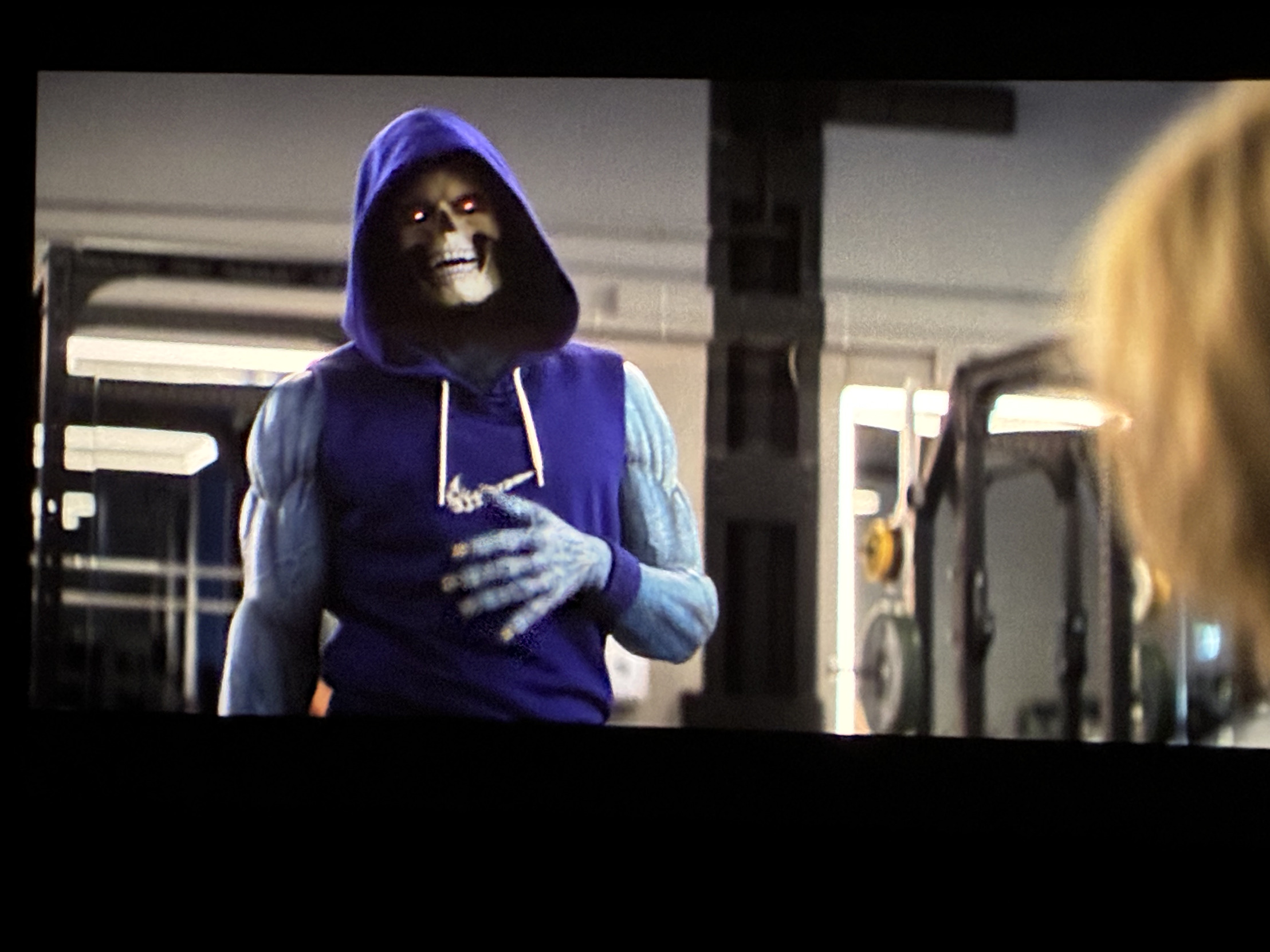 Skeletor gym bro Blank Meme Template