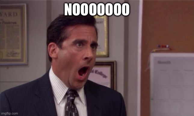 NOOOOOOO | image tagged in noooooo | made w/ Imgflip meme maker