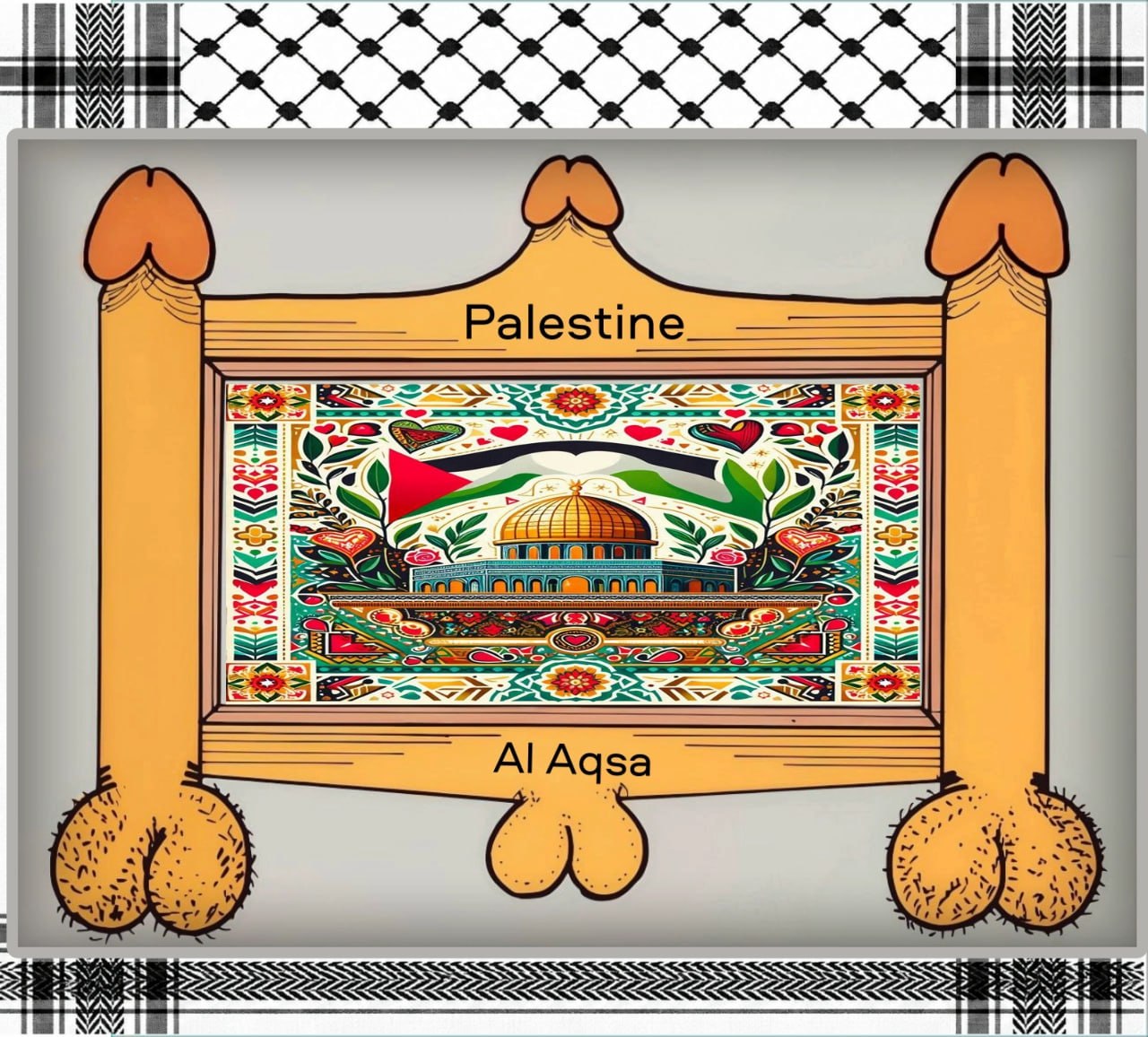 Palestine Blank Meme Template