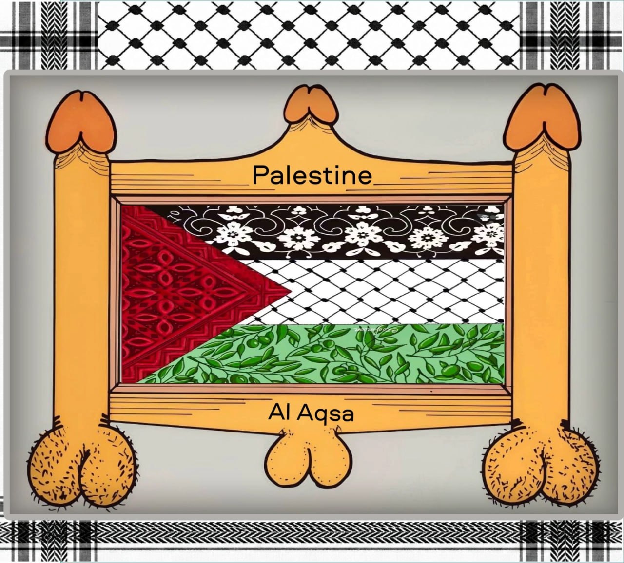 Palestine Blank Meme Template