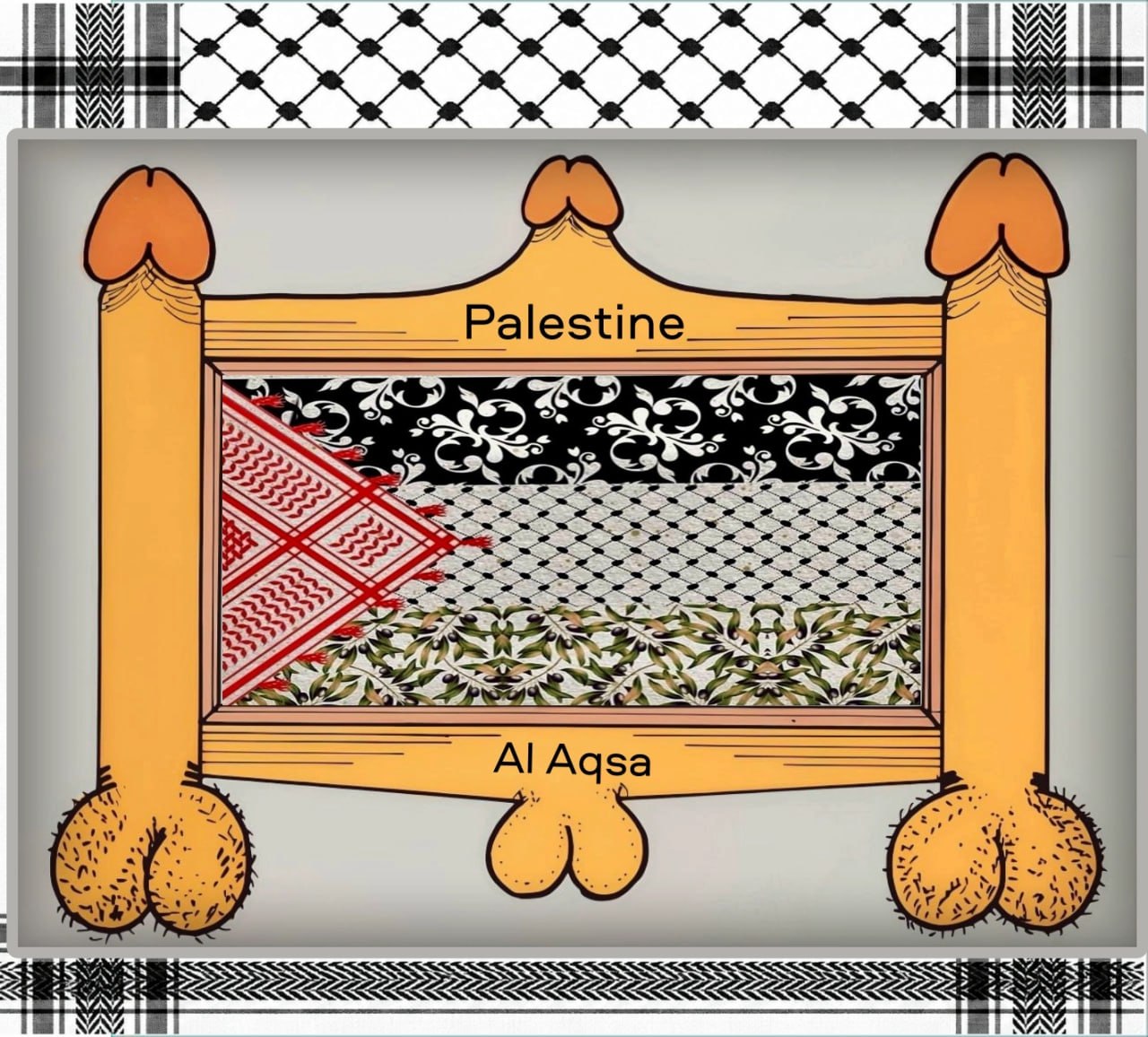 Palestine Blank Meme Template
