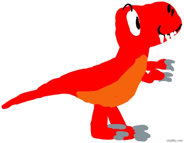 meet Max My OC's pet dinosaur | made w/ Imgflip meme maker