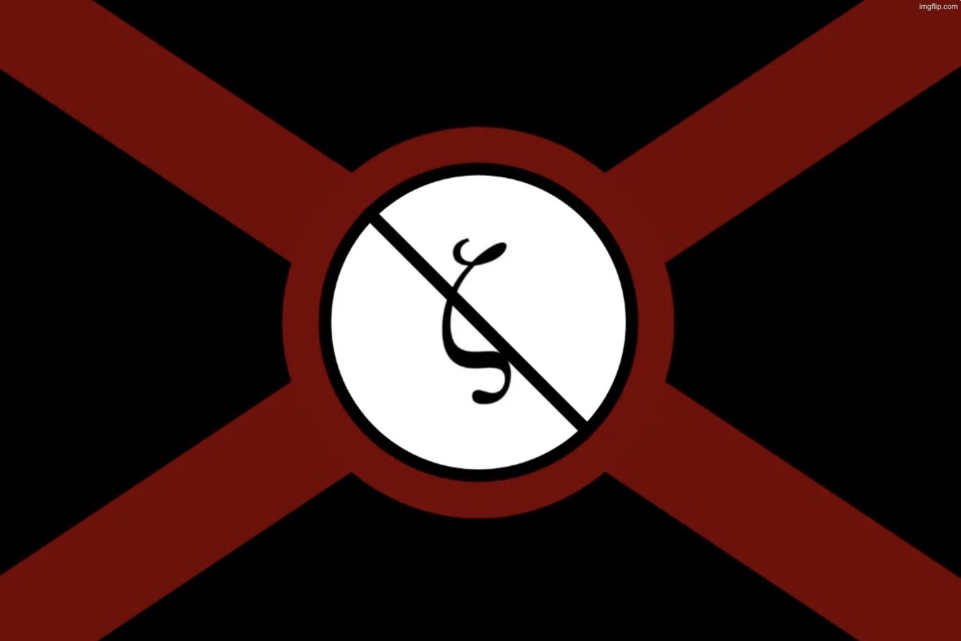 Anti Zoo Flag | image tagged in anti zoo flag | made w/ Imgflip meme maker