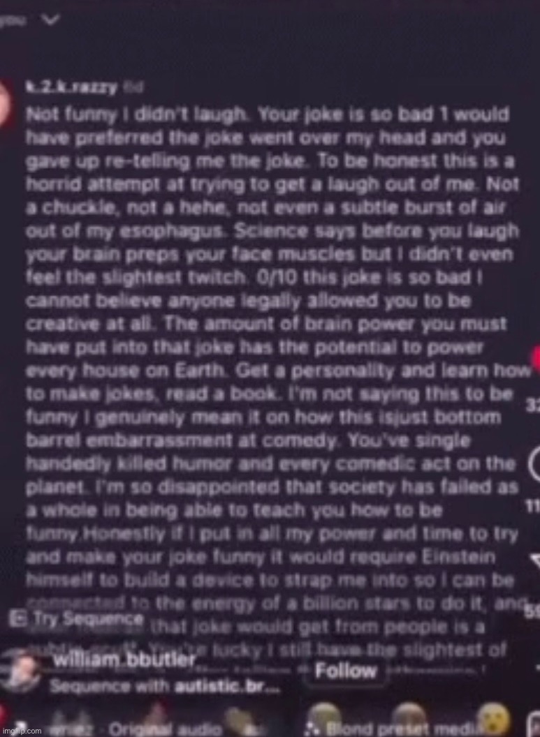 Not funny I didn’t laugh | image tagged in not funny i didn t laugh | made w/ Imgflip meme maker