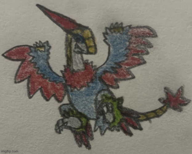 Archeops as Swoop | image tagged in pokemon,transformers,transformers g1,art | made w/ Imgflip meme maker