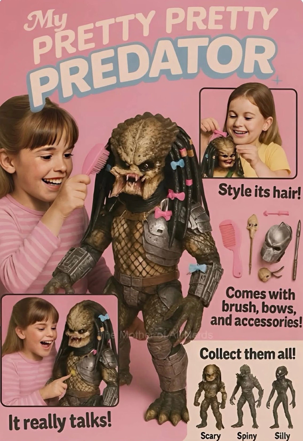 Give it a kiss. | image tagged in funny memes,fake products | made w/ Imgflip meme maker