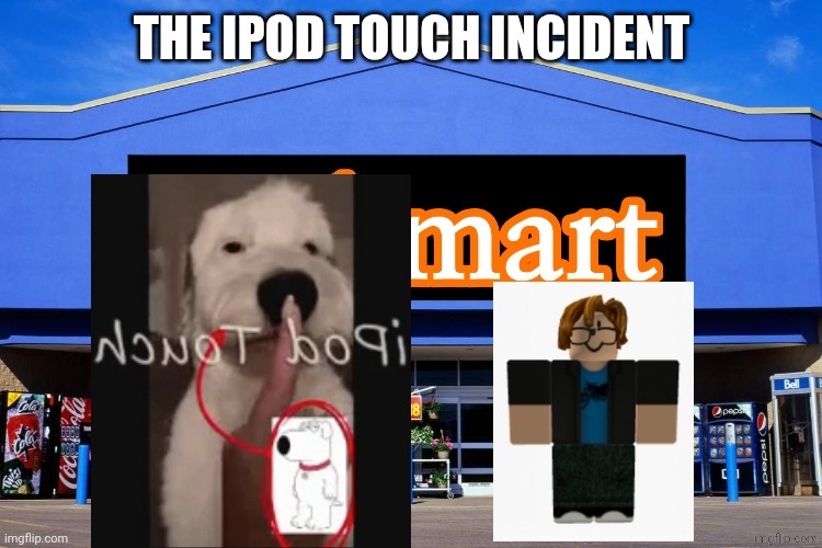 The ipod touch incident (lulzracoon incident ytp) | The ipod touch incident | image tagged in ytp | made w/ Imgflip meme maker