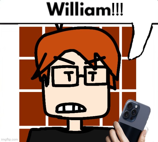 MC yelling his cousin's name after discovering a picture of Jadie with purple hair | !!! | image tagged in mc,victoria theory,victoria725,comics,moscovio may | made w/ Imgflip meme maker