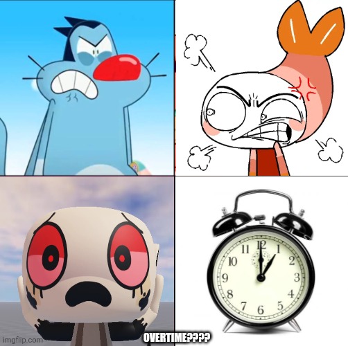 For FruitytheLemon | Overtime???? | image tagged in no one is shipping this,dandy's world,overtime | made w/ Imgflip meme maker
