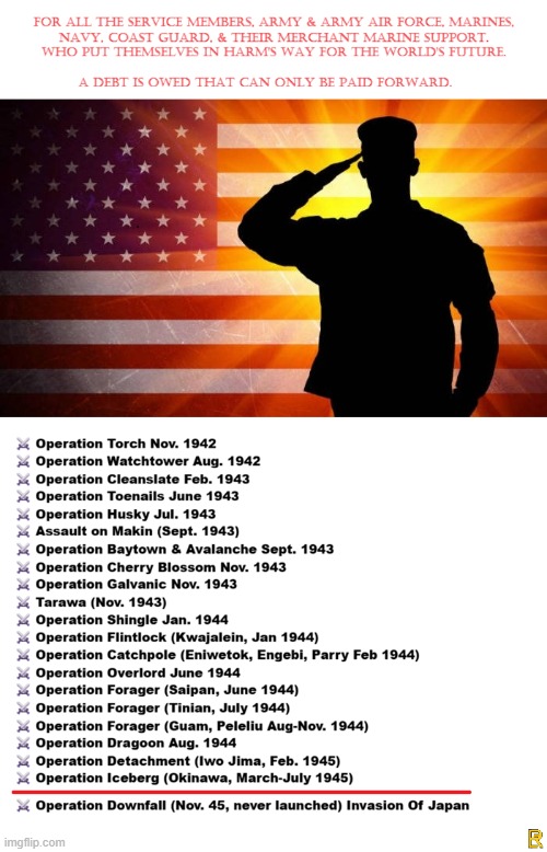 D-Days | image tagged in ww2,sacrifice,service,debt,freedom | made w/ Imgflip meme maker