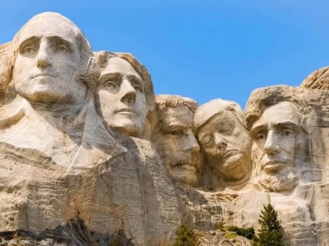 Mt. Rushsnore | image tagged in maga | made w/ Imgflip meme maker