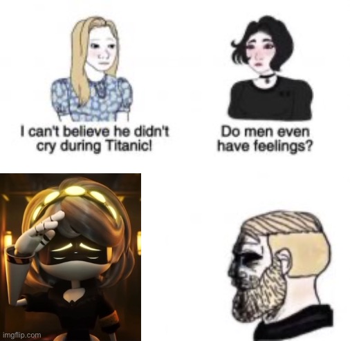 I can't believe he didn't cry during Titanic! | image tagged in i can't believe he didn't cry during titanic | made w/ Imgflip meme maker