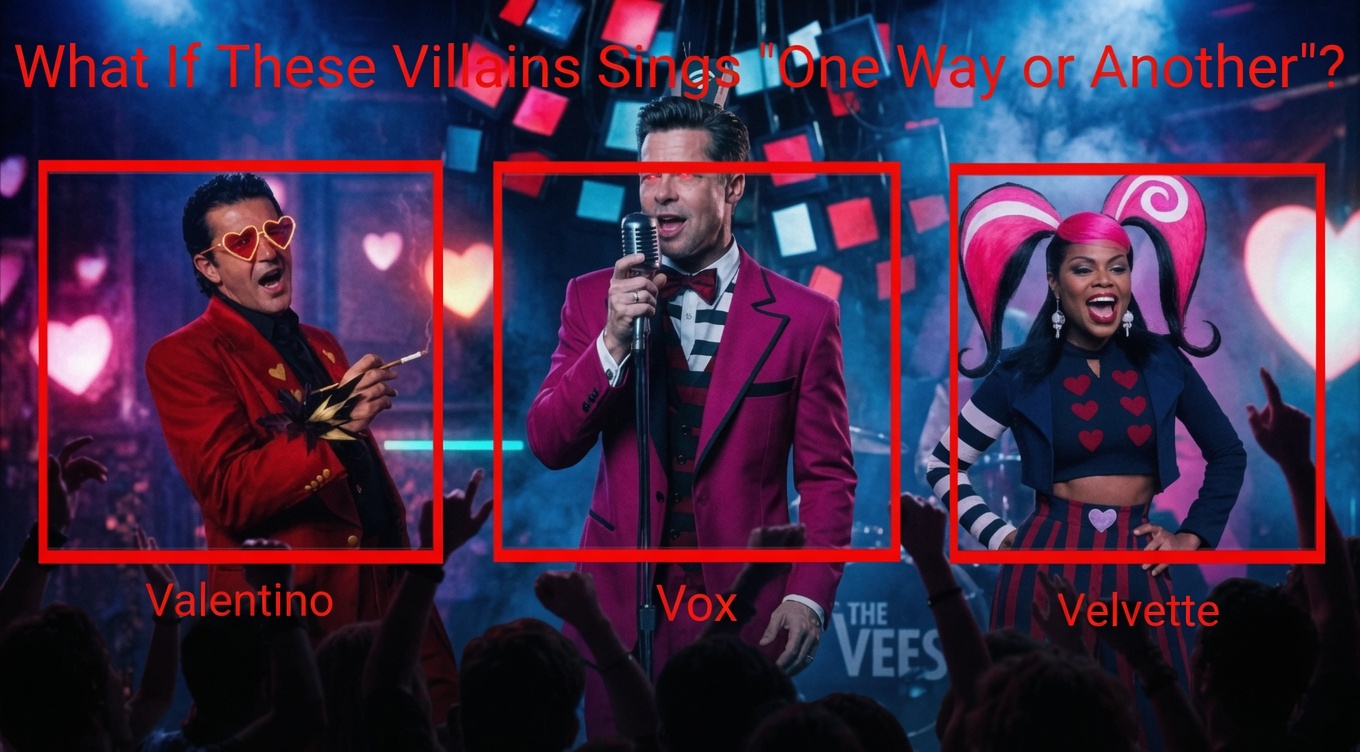 What If These Villains Sings "One Way or Another"? Blank Meme Template