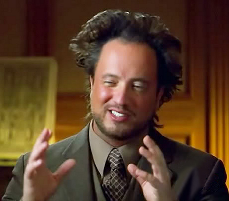 Aliens Guy Blank Meme Template