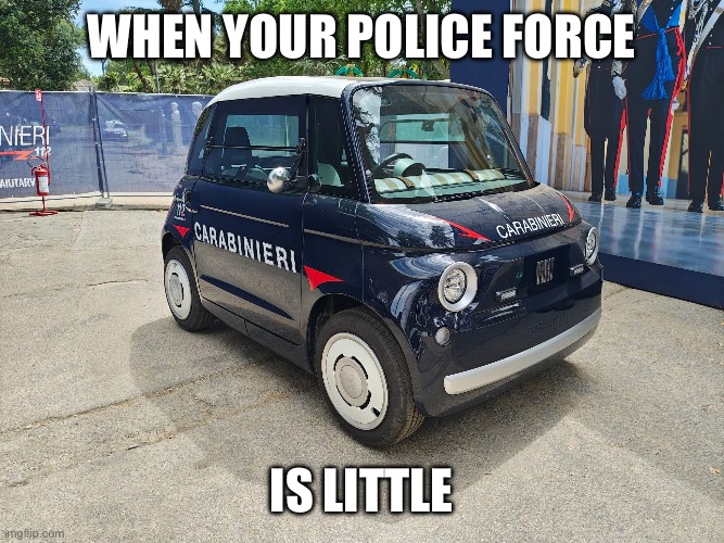 Police | When your police force; Is little | image tagged in img_4204 jpeg,little,police | made w/ Imgflip meme maker