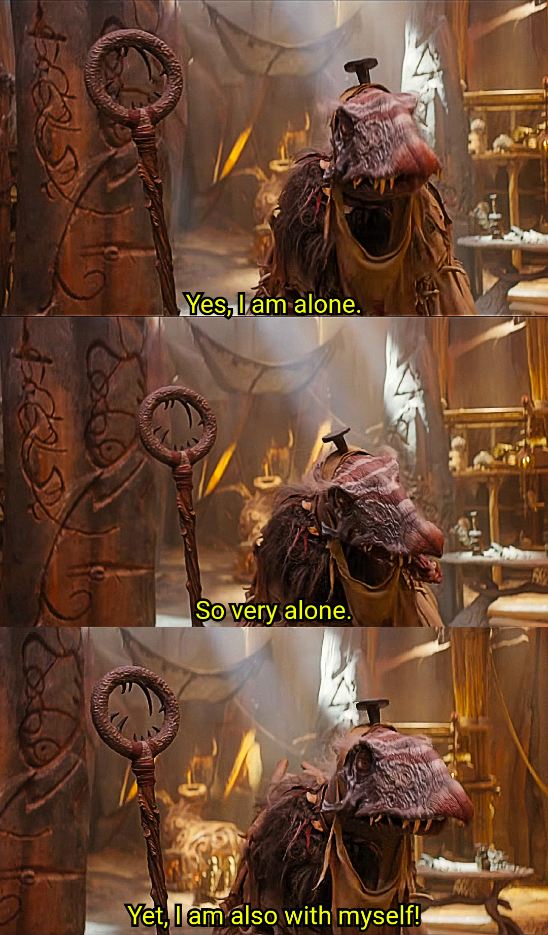 SkekGra is Alone Blank Meme Template