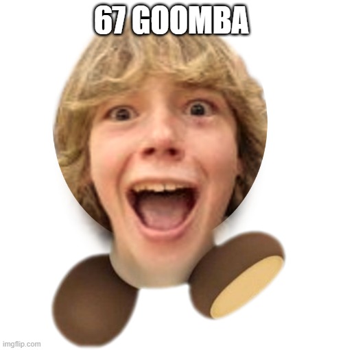 67 goomba | 67 goomba | image tagged in 67 kid goomba | made w/ Imgflip meme maker