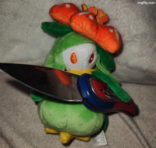 Lilly with a knife | image tagged in lilly with a knife | made w/ Imgflip meme maker