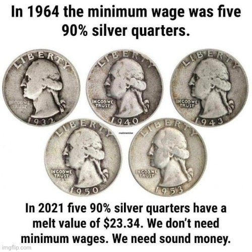 image tagged in silver quarters coins | made w/ Imgflip meme maker