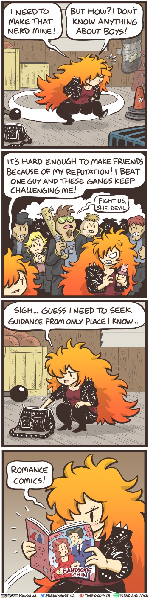 image tagged in tiger,nerd,love,guidance,romance,comics | made w/ Imgflip meme maker