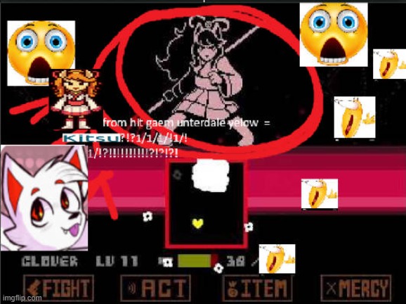 if deltarune is allowed in an undertale stream then i bet undertale yellow is as well | made w/ Imgflip meme maker