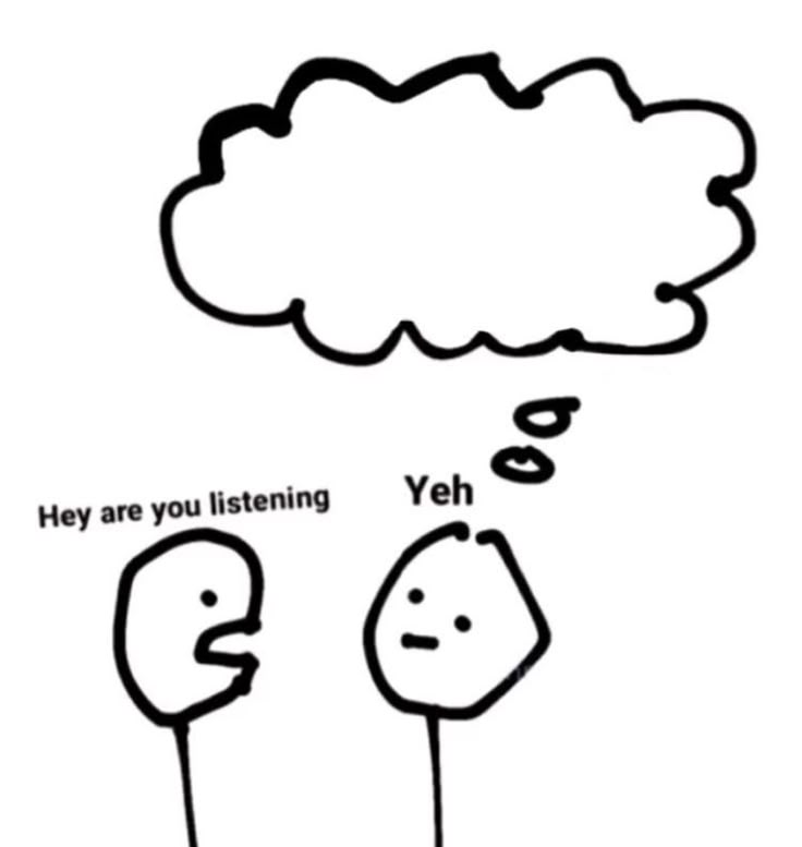 Are you listening Blank Meme Template