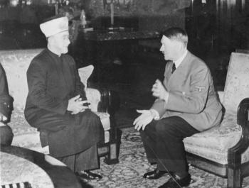 High Quality Hitler & The Grand Mufti Blank Meme Template